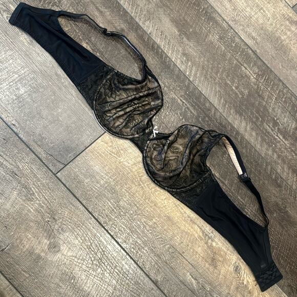 Cacique Modern Lace Full Coverage Bra Size 46C - Picture 3 of 9
